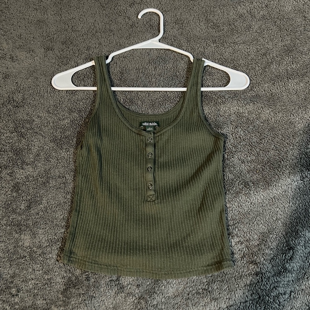 Wild fable cropped tank top